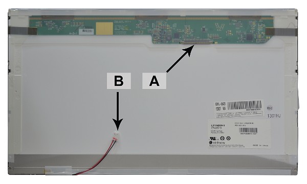 2-Power náhradní LCD panel pro notebook 15.6`` WXGA HD 1366x768 CCFL1 lesklý 30p
