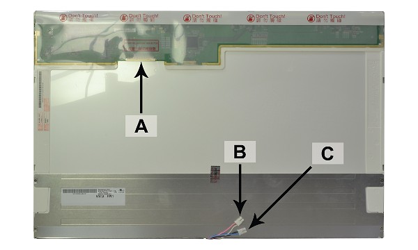 2-Power náhradní LCD panel pro notebook 20 WSXGA 1680x1050 LED lesklý 40pin