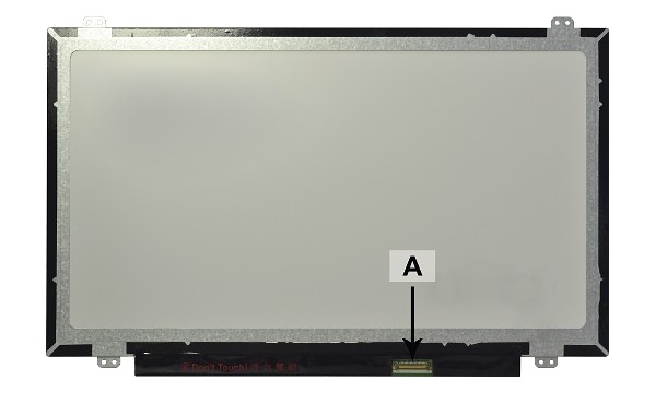 2-Power náhradní LCD panel pro notebook 14.0 1366x768 WXGA HD LED matný 30pin