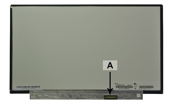 2-Power náhradní LCD panel pro notebook 13.3 1366x768 WXGA LED matný