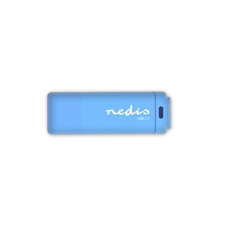 Nedis FDRIU232BU - Flash disk USB 2.0 | 32 GB | Čtení 12 MB/s / zápis 3 MB/s | M
