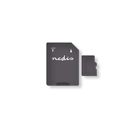 Nedis MMSD32100BK - Paměťová karta | microSDHC | 32 GB | Zápis až 90 Mb/s | Tříd