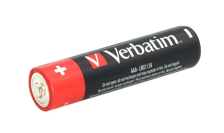 VERBATIM baterie AAA 1,5V Alkalické blister 10ks