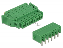 Delock Set svorkovnice pro PCB 6 pin rozteč 3,81 mm horizontální