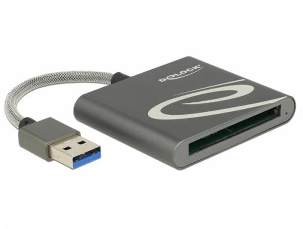Delock USB 3.0 čtečka karet pro paměťové karty CFast 2.0