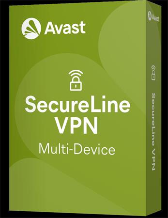 Avast SecureLine VPN (Multi-Device až 10 zařízení), 1 rok