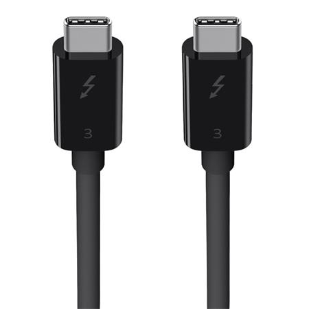 Belkin kabel ThunderBolt 3 (USB-C/USB-C konektor)  až 100W - 0,8m