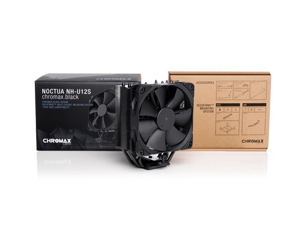 Noctua NH-U12S chromax.black, Intel LGA2066, LGA2011/LGA2011-3(Square ILM), LGA1