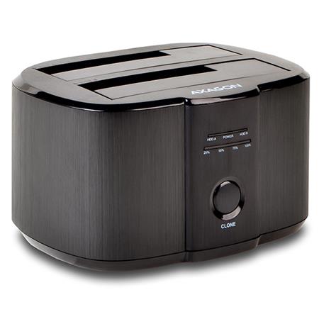 AXAGON ADSA-ST, USB3.0 - 2x SATA 6G CLONE DUAL HDD dock station