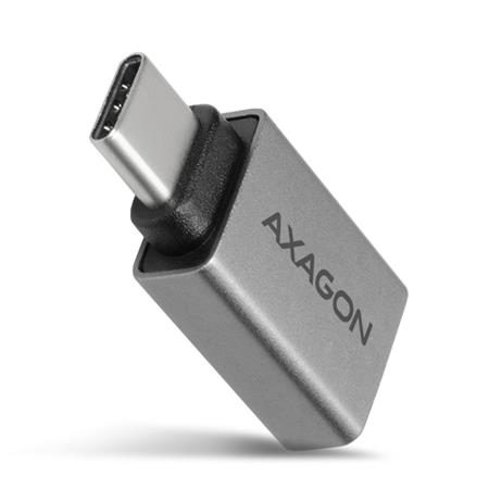 AXAGON RUCM-AFA, redukce USB-C (M) -> USB-A (F), USB 3.2 Gen 2, 3A, ALU