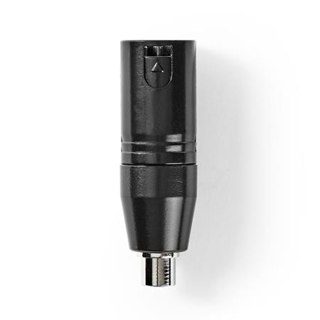 Nedis COTP15930BK - XLR Adaptér | XLR 3kolíková Zástrčka – RCA Zásuvka | 1 Kus |