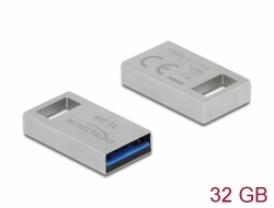 Delock Flash disk USB 3.2 Gen 1, 32 GB - kovový kryt