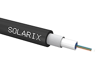 Solarix Univerzální kabel CLT Solarix 04vl 50/125 LSOH Eca OM2 černý SXKO-CLT-4-