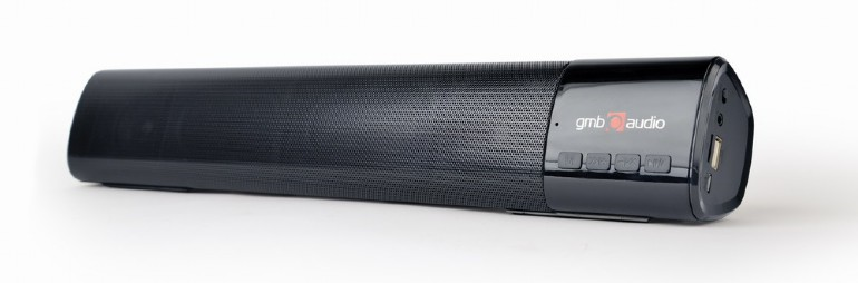 GEMBIRD Repro SPK-BT-BAR400-01, Bluetooth soundbar, 10W, černý