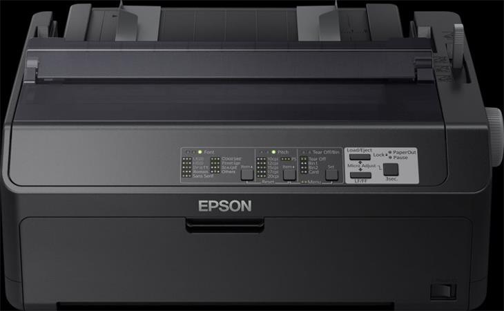 EPSON jehličková  LQ-590IIN - A4/24pins/550zn/1+6kopii/USB/LPT/LAN