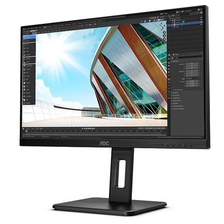AOC LCD 27P2Q 27" IPS /1920x1080@75Hz/4ms/300cd/50mil:1/VGA/DVI/HDMI/DP/4xUSB/Re