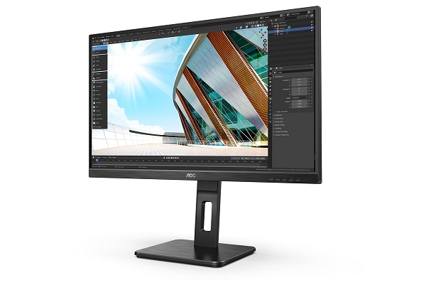 AOC LCD Q27P2Q 27" IPS/2560x1440@75Hz/4ms/300cd/50M:1/VGA/HDMI/DP/4xUSB/Pivot/Re