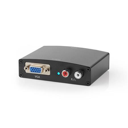 Nedis VCON3450AT - Převodník HDMI na VGA | 1cestný - HDMI vstup | VGA + 2x RCA (