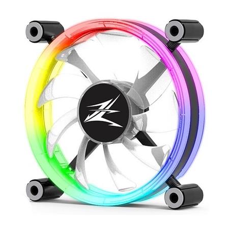 Zalman ZM-LF120 , Ventilátor, 120mm, EBR ložisko, 4-pin PWM + 3-pin, ARGB LED, r