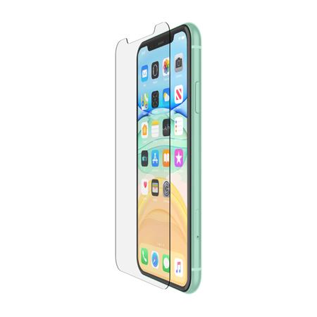 Belkin SCREENFORCE™ Tempered Glass Anti-Microbial ochranné sklo pro iPhone 11/Xr