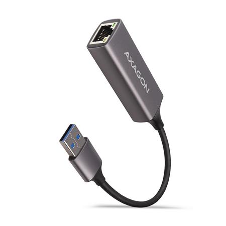 AXAGON ADE-TR, USB-A 3.2 Gen 1 - Gigabit Ethernet síťová karta, auto instal, tit