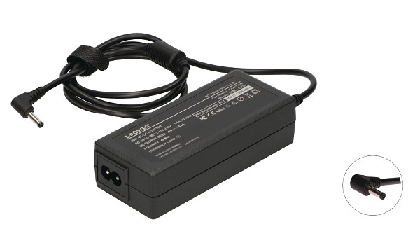 2-Power Ideapad 520-15IKB 80YL AC Adapter 19V 3.42A 65W 4.0mm x 1,7mm