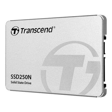 TRANSCEND SSD250N 1TB NAS SSD disk 2.5`` SATA III 6Gb/s, 3D TLC, Aluminium casin