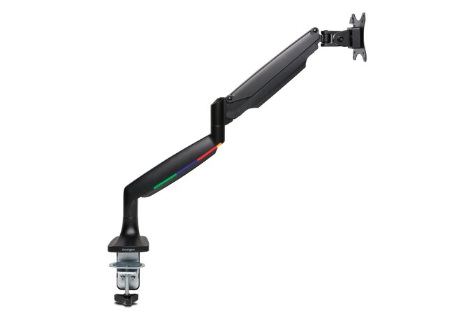 Kensington One-Touch Height Adjustable Single Monitor Arm - Black