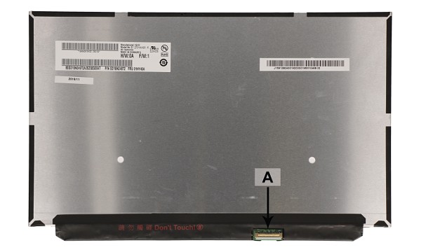 2-Power náhradní LCD panel pro notebook SCR0691B 12.5" 1920x1080 FHD AG Emb Touc