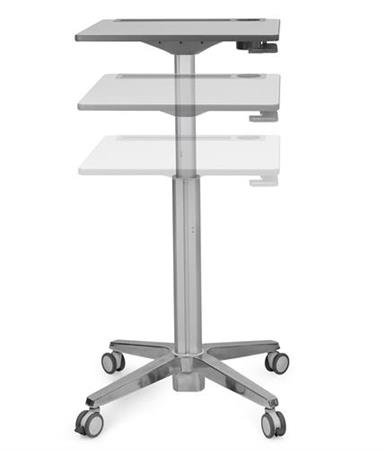 ERGOTRON LearnFit® Sit-Stand DeskMobile Student Desk, pracovní pojízdný stolek,