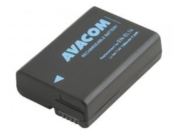 AVACOM Náhradní baterie Nikon EN-EL14, EN-EL14a, EN-EL14e Li-Ion 7.4V 1300mAh 9.