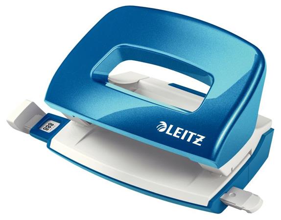 LEITZ Mini děrovačka  NeXXt 5060, metalická modrá