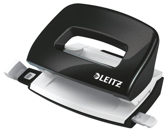 LEITZ Mini děrovačka  NeXXt 5060, černá