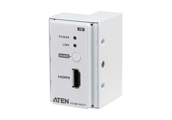 ATEN VE1801EUT HDMI HDBaseT-Lite Transmitterwith EU Wall Plate