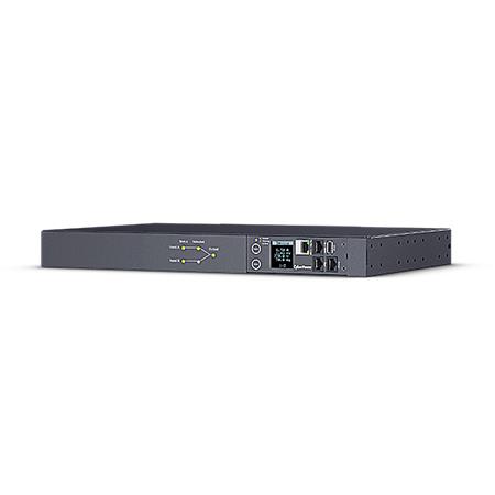 CyberPower Rack ATS PDU, Switched, 1U, vstup 2x IEC C20, výstup 8x IEC C13, 2x I