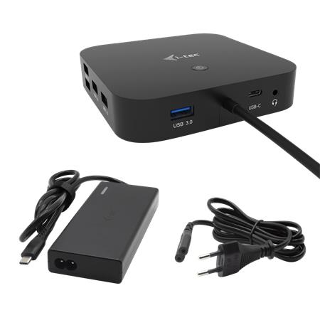i-tec USB-C HDMI DP Docking Station with Power Delivery 100 W + i-tec Universal