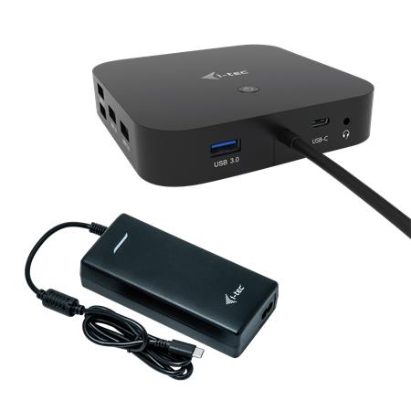 i-tec USB-C HDMI DP Docking Station with Power Delivery 100 W + i-tec Universal