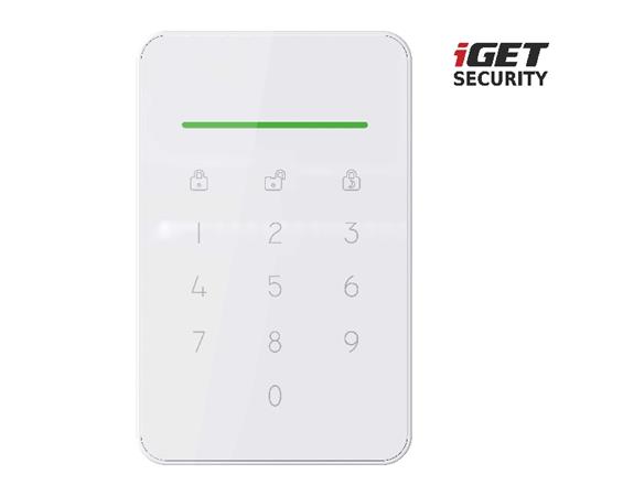 iGET SECURITY EP13 - Bezdrátová klávesnice s RFID čtečkou pro alarm iGET SECURIT