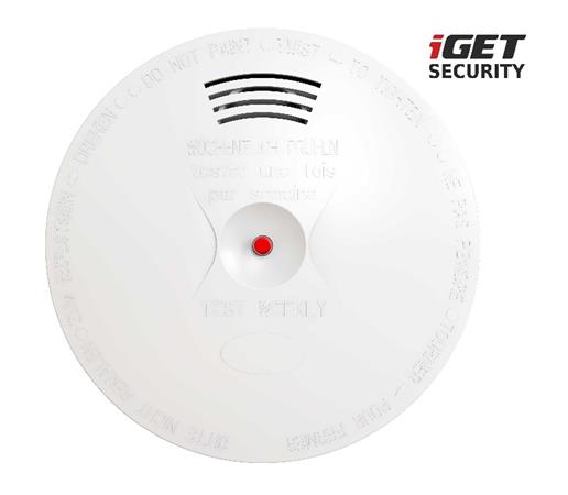 iGET SECURITY EP14 - Bezdrátový senzor kouře pro alarm iGET SECURITY M5, EN14604