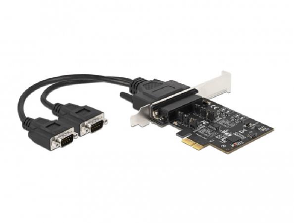 Delock PCI Express Karta na 2 x Sériový RS-422/485 s ochranou 15 kV ESD