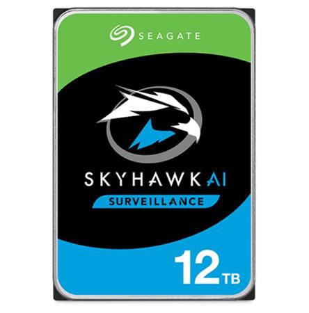 Seagate SkyHawk AI HDD, 12TB, SATAIII, 256MB cache, 7.200RPM