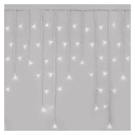 Emos LED vánoční rampouchy, 5 m, venkovní i vnitřní, studená bílá, ovladač, prog