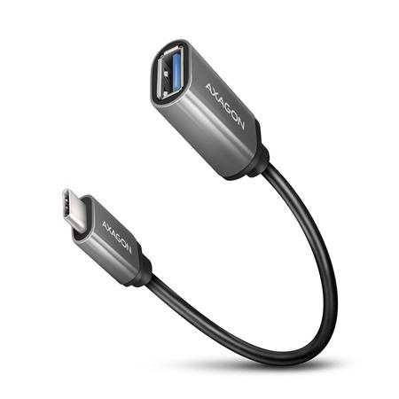 AXAGON RUCM-AFAC, kabelová redukce USB-C (M) <-> USB-A (F), 20cm, USB 3.2 Gen 1,