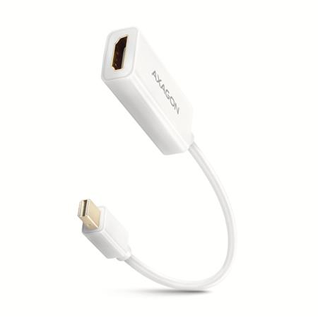 AXAGON RVDM-HI14NW miniDP > HDMI adaptér, 4K/30Hz 15cm