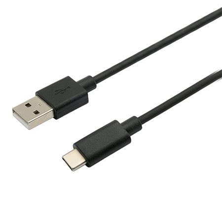 C-TECH kabel USB 2.0 AM na Type-C kabel (AM/CM), 1m, černý