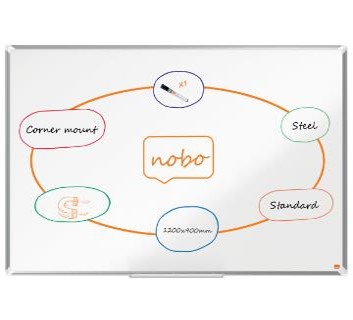 Nobo magnetická tabule Premium Plus 1200 x 900 mm