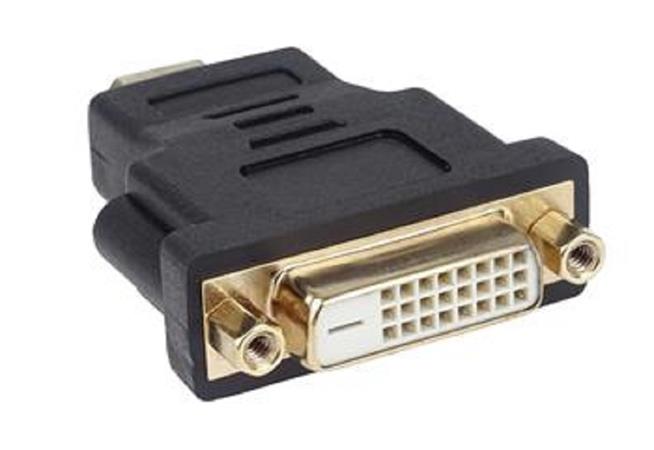 PremiumCord Adaptér HDMI A - DVI-D M/F, pozlacené konektory