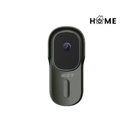 iGET HOME Doorbell DS1 Anthracite - Inteligentní bateriový videozvonek