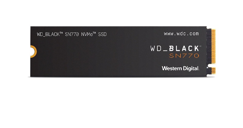 WD BLACK SSD NVMe 250GB PCIe SN 770, Gen4 8 Gb/s, (R:4000, W:2000MB/s)