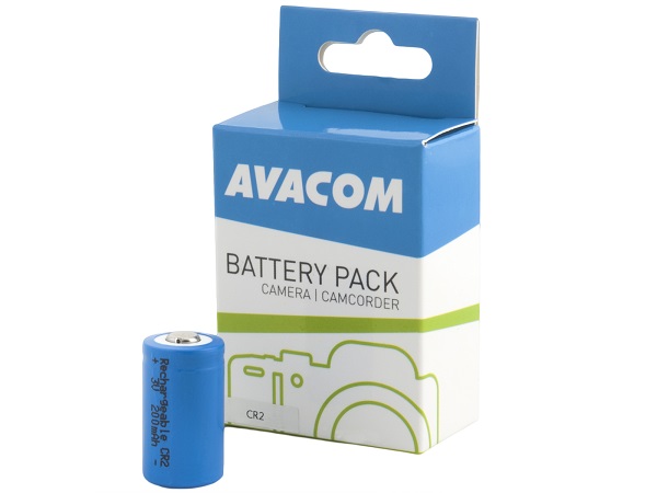 Avacom nabíjecí fotobaterie CR2 3V 200mAh 0.6Wh
